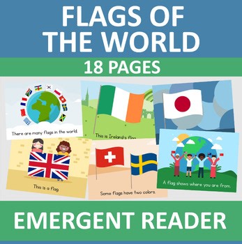 Flags of the World - Emergent Reader - Book - EFL ESL - Multicultural