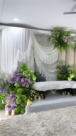 Drapes for Wedding: Athirah & Yusuf's Stunning Decor