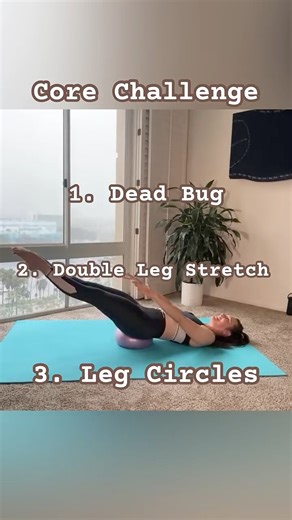 Try These Pilates Ball Moves ☄️