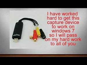 easycap dc60 from windows xp to win 10 drivers No survey 100% working