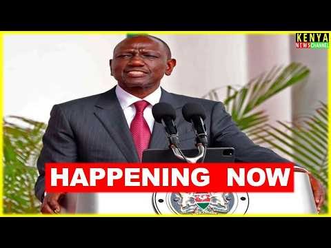 LIVE - Ruto Addressing the Nation from Nyamira University College