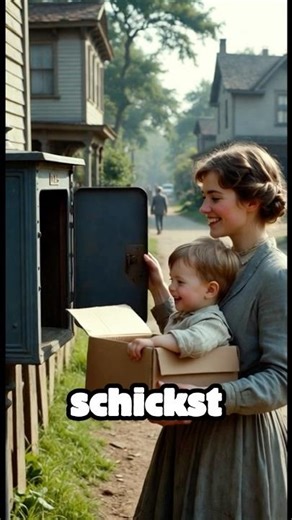 👉 Vor 100 Jahren wurden Kinder per Post verschickt 😳