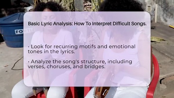 Basic Lyric Analysis: How To Interpret Difficult Songs. - Inside the Lyrics