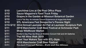 As temperatures continue to warm up, here’s an overview of the events happening this weekend! View our list and plan your fun. Whatever you do, remember to tag #stllive for a chance to be featured 弄❗️ | STL LIVE | Facebook