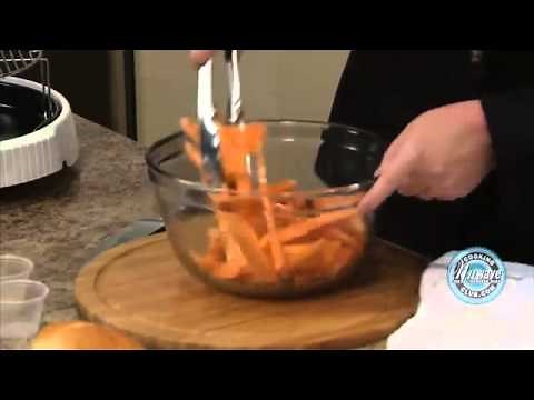NuWave Oven - How to Cook Sweet Potato Fries