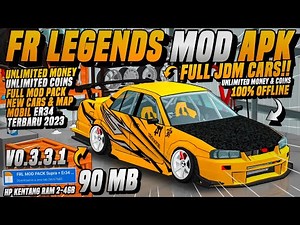 DOWNLOAD Fr Legends Mod Apk Terbaru 2023 v0.3.3.1 Unlimited Money & Coins - Spesial Mod Pack JDM😱