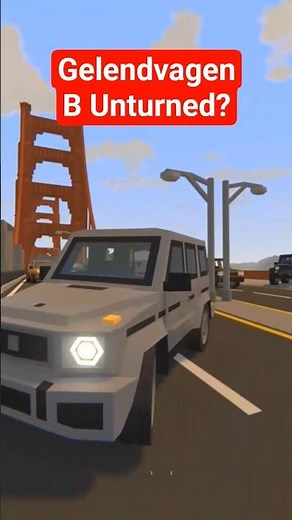 Гелендваген на новой карте California 2 в #unturned #shorts