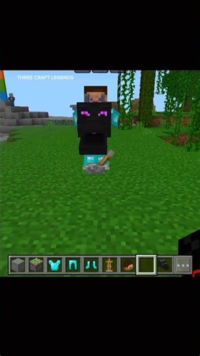 Minecraft Armour stand pose.