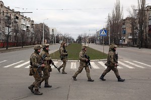 Horrific video shows Russian soldiers castrating Ukrainian prisoner of war