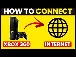How To Connect Xbox 360 To Internet (How To Set Up Xbox 360 To The Internet)