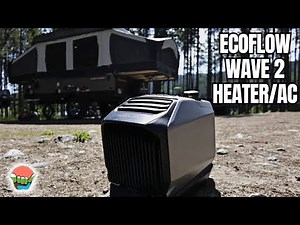 UPDATED - ECOFLOW WAVE 2 and 220w BI-FACIAL SOLAR PANEL REAL WORLD TEST!