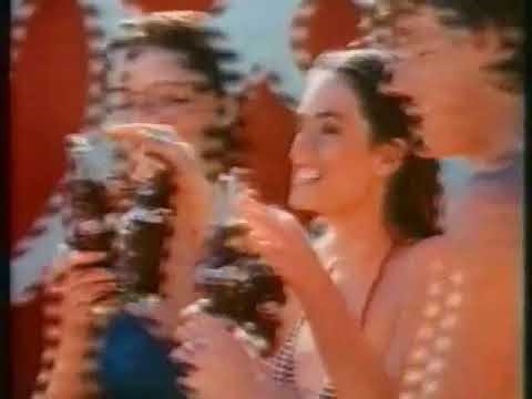 1984 Coca-Cola – Strandrolle – Deutsche Retro Werbung