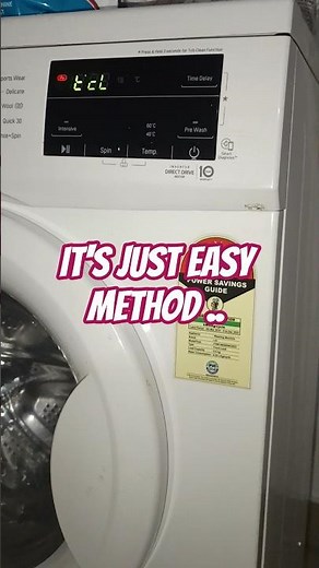 How to Tub clean LG front load washing Machine? 😲