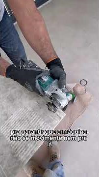 Como cortar um mármore ou granito com precisão