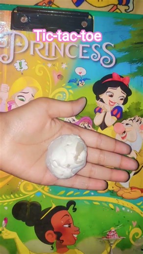 tic-tac-toe game from molded clay #sudiksha #art #drawingno1 #viral #drawing #diy #painting #artist