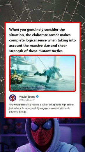 Armor Logic It Makes Sense Given the Mutant Turtles Size and Strength