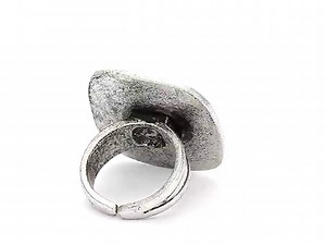 Watch Flying Lizard Designs Silver Hammered Texture Ring on Amazon Live