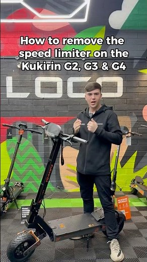 How to remove the speed limiter on the Kukirin G2, G3 and G4