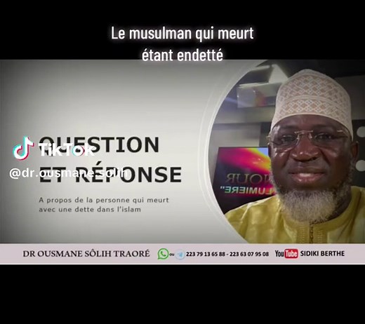 Celui qui meurt étant endetté