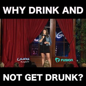 Anyone else confused by "just one drink"? Watch Lara Beitz on #LaughsTV now on Fusion! | Laughs TV Show