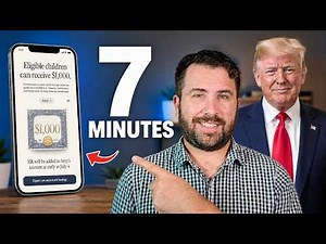 How to Open a Trump Account in Less Than 7 Minutes | Step by Step