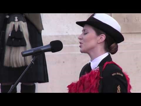 ‘Whakaaria Mai’ performed at the New Zealand Dawn Service for the Somme
