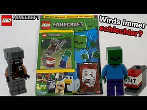 ARE THE MAGAZINE EXTRAS GETTING MORE BORING? | LEGO Minecraft Issue No. 40