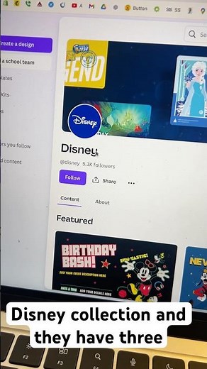 Disney Template Collection in Canva!