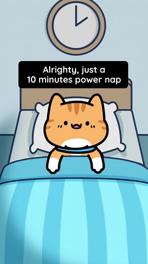 When a 10 Minute Power Nap Goes Wrong