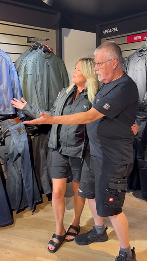 🔥 50% OFF all motorcycle leathers at the showroom! 🔥 A quick look with Teresa & Adrian — and trust us, these deals are insane! 🏍️💨 Come try them on, feel the quality, and ride in style while stocks last. Don’t miss it! Offer ends this Sunday! . . . . . . . . . . . #MotorcycleGear #BikerStyle #MotorcycleLife #RidersOfInstagram #MotorbikeLove #LeatherJacket #MotoSale #BikerCommunity #RiderLife #Triumph #fortheride #fashiongram #fashionphotography #clothingline #leatherjacket | Carl Rosner Triu