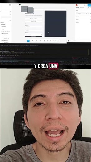 Crea una interfaz con solo una captura 😳 #website #software #hack #programming #tech #app
