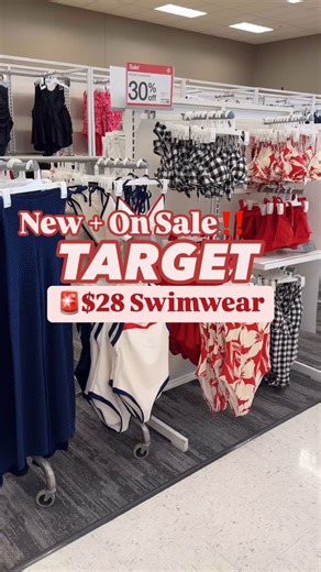 elizabeth dillner | style inspo | sales | mom life on Instagram: "Follow @everythingelizabeth_ then LlKE + C0MMENT “SWIM” below! 🔗 Be sure to be following me BEFORE requesting a link to ensure it goes through to your 📥! Swimwear new at Target + on sale!🚨 All swimsuits only $28‼️Truly in love with all of these one pieces! And those crochet coverup pants! I grabbed almost all of these swimsuits- the sale is too good and the quality is amazing! Love the prints, material, and the padding! Sizes X