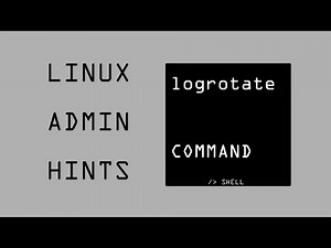 what is logrotate command