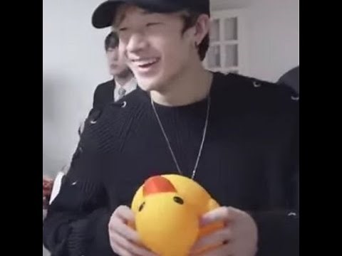 chan w/ his rubber ducky