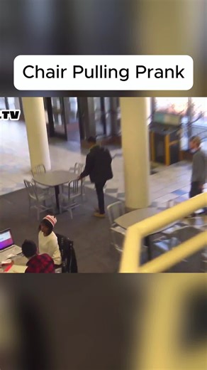 Chair Pulling Prank #prank #prankvideo #trending #trending #fyp | chair pull pranks