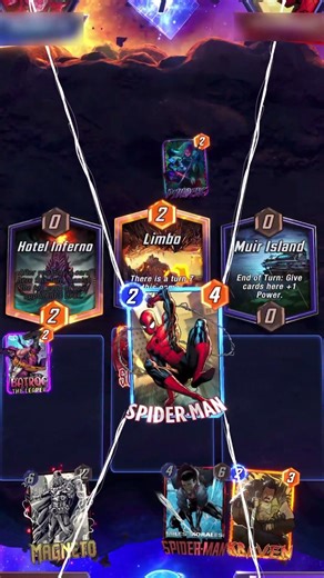 Spider-Man 🕷️🕸️ Animation - Marvel Snap (VFX + SFX) #shorts