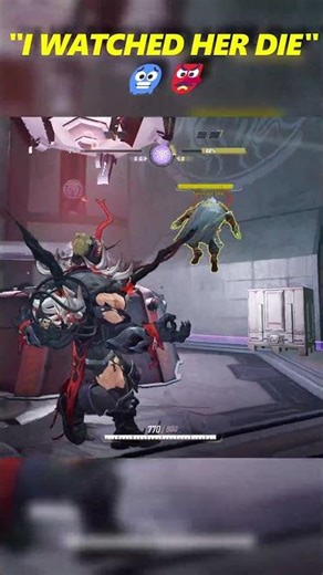 "I WATCHED HER DIE" 🥶👺 | MARVEL RIVALS | #shorts |