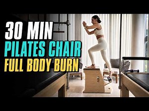 30 Min Chair Pilates Full Body Workout | Strength, Balance & Core