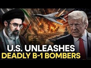 US-Iran War LIVE: Trump Unleashes DEADLY B-1 Bomber as Massive Strikes Rock Iran | US News LIVE