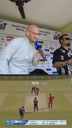 790K views · 35K reactions | Only 2 Weeks to Go to the #T20WorldCup and time to look back at the incredibly dramatic finish between the two Qualifiers from Asia as Nepal and Oman went to a Super Over in front of 30,000+ in Kathmandu!! #Cricket #Nepal #Oman #Kathmandu #SuperOver #Drama #CricketHighlights #Commentary | Andrew Leonard | Facebook