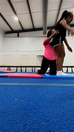 Jaz is only two sessions in at Tumble Academy and already making big strides! That BWO is coming together fast — but we don’t even have to say it… Dey Know! | Cheer Leads Elite