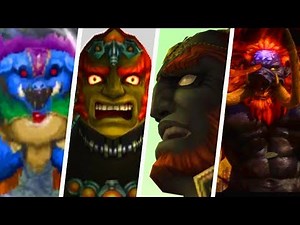 Evolution of Ganon Deaths in Legend of Zelda Games (1986 - 2019)