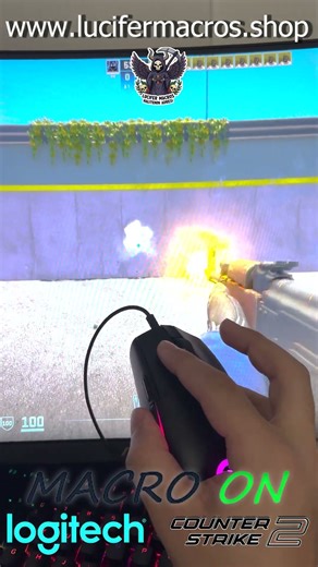 🔥Woow CS:GO2 Macro | 💢Nokta Atış - 0 Tepme ! | Logitech Driverlarına Özel Macro #csgo2 #csgo2clips