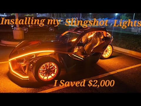Installing my Slingshot Lights