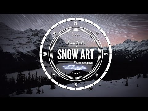 Simon Beck's Snow Art - Banff National Park