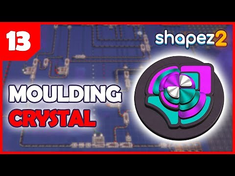How to make INSANE crystal shapes - Insane Factory EP13 - Shapez 2 - Dimensions Update