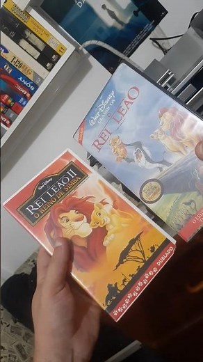 VHS tapes The Lion King I and II - Classics from the 1990s! #vhs #thelionking #simba #videocassette