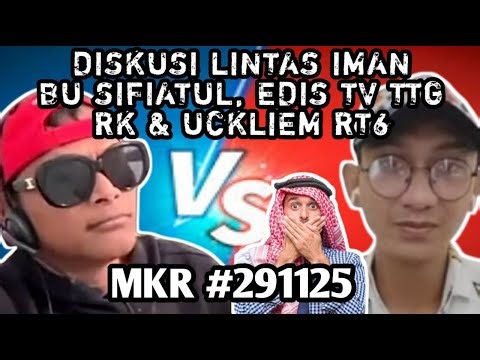 DISKUSI LINTAS AGAMA!! BANG EDIS TV VS UMMAT MOKONDO RT6 - MKR#291125