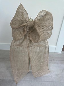 Natural Burlap Bow, Burlap Wreath Bow for Front Door, Neutral Farmhouse Bow, Year Round Wreath Bow, Rustic Natural Bow, Burlap Farmhouse Bow - Etsy