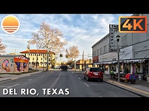 Del Rio, Texas! Drive with me through a Texas town!